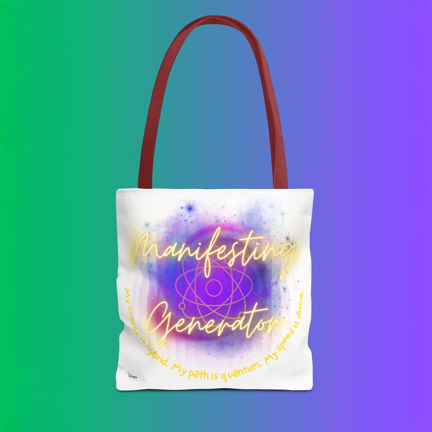 ⚡️ Manifesting Generator Tote – Quantum by Design⚡️ Your path isn’t linear, it’s electric. This tote celebrates the sacred chaos that makes you unstoppable.