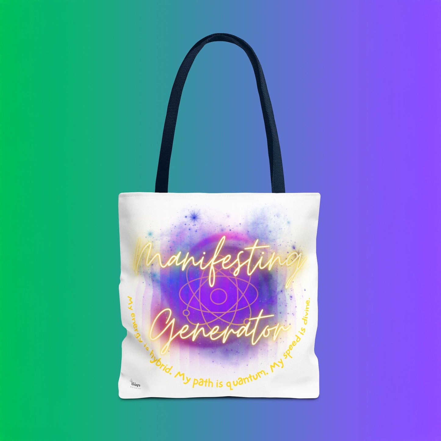 ⚡️ Manifesting Generator Tote – Quantum by Design⚡️ Your path isn’t linear, it’s electric. This tote celebrates the sacred chaos that makes you unstoppable.