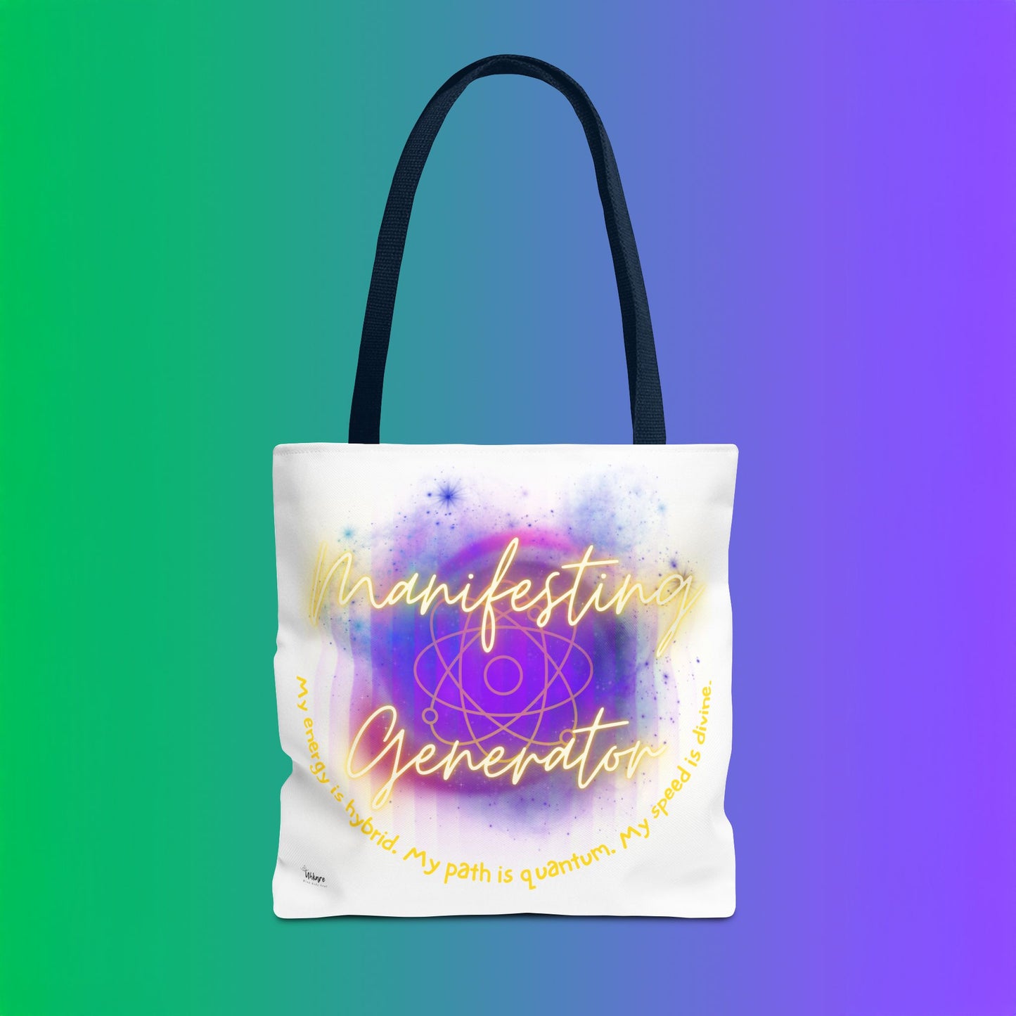 ⚡️ Manifesting Generator Tote – Quantum by Design⚡️ Your path isn’t linear, it’s electric. This tote celebrates the sacred chaos that makes you unstoppable.