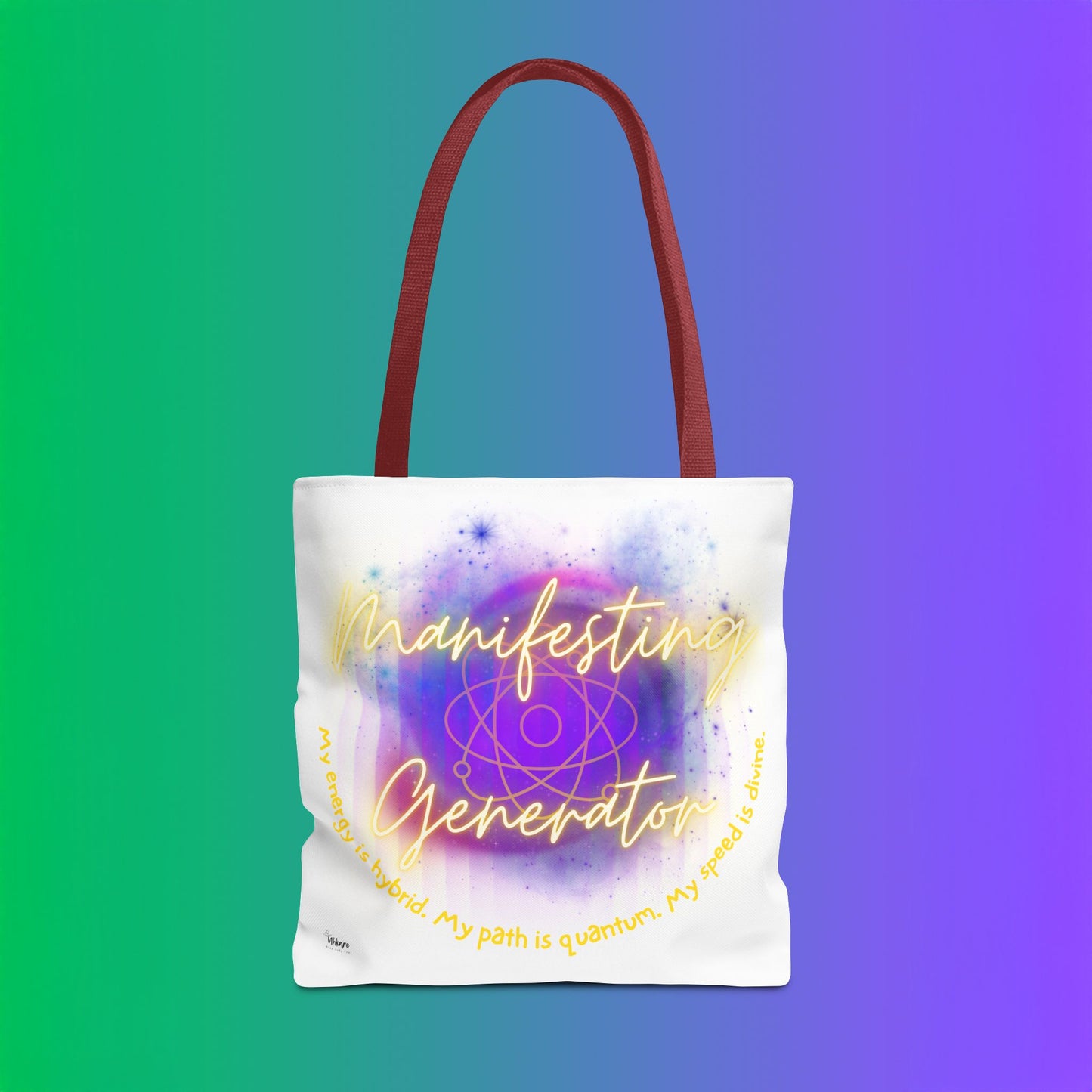 ⚡️ Manifesting Generator Tote – Quantum by Design⚡️ Your path isn’t linear, it’s electric. This tote celebrates the sacred chaos that makes you unstoppable.