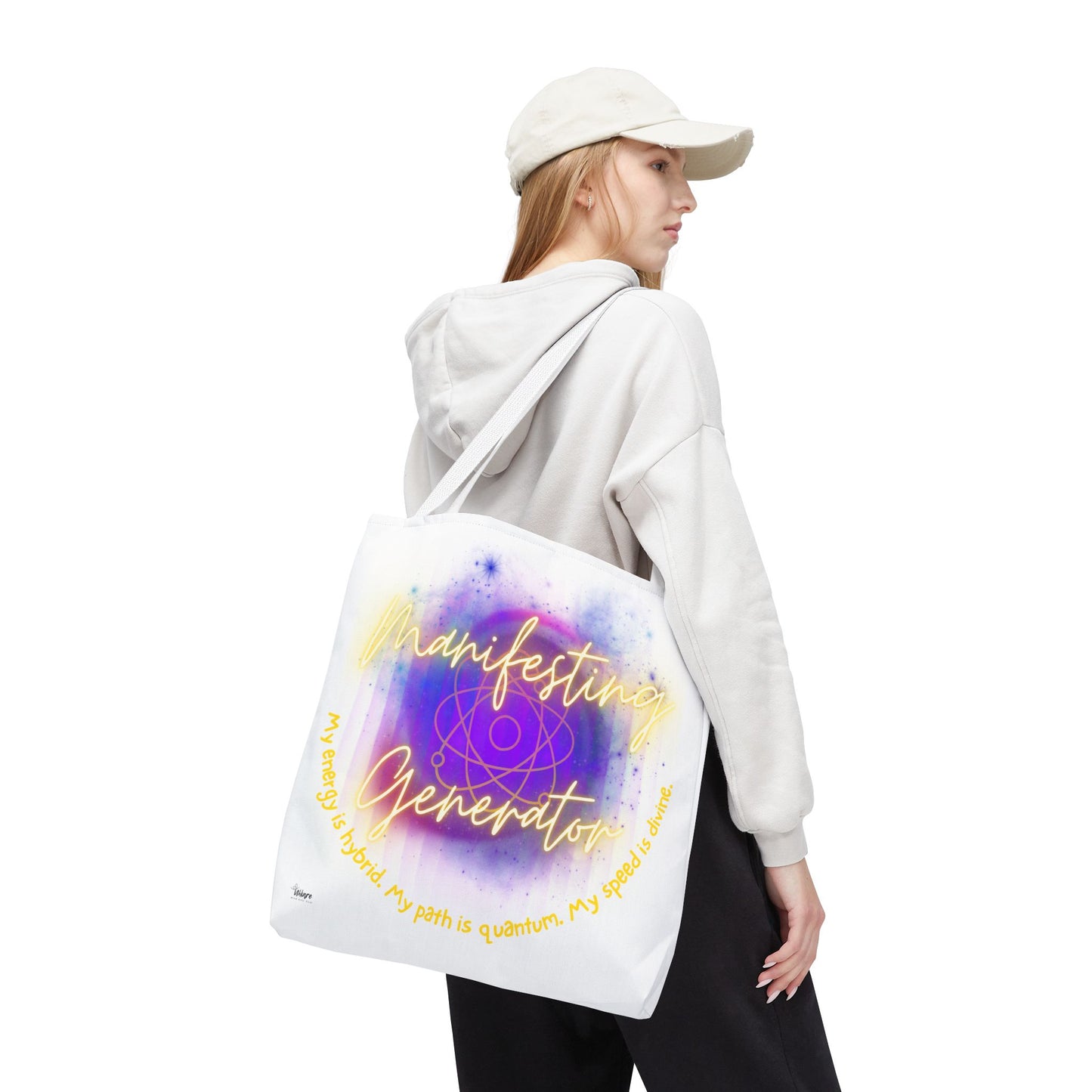 ⚡️ Manifesting Generator Tote – Quantum by Design⚡️ Your path isn’t linear, it’s electric. This tote celebrates the sacred chaos that makes you unstoppable.