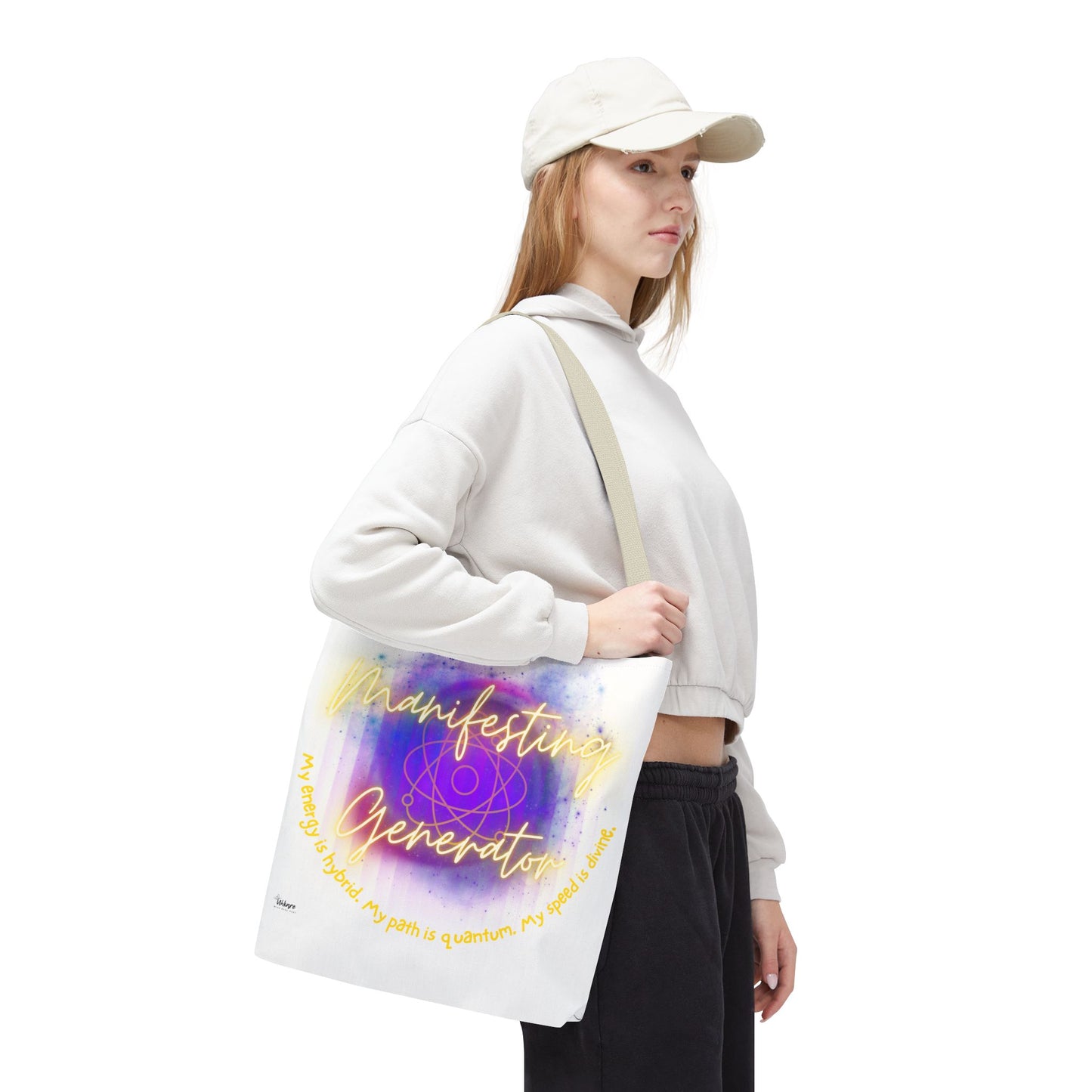 ⚡️ Manifesting Generator Tote – Quantum by Design⚡️ Your path isn’t linear, it’s electric. This tote celebrates the sacred chaos that makes you unstoppable.