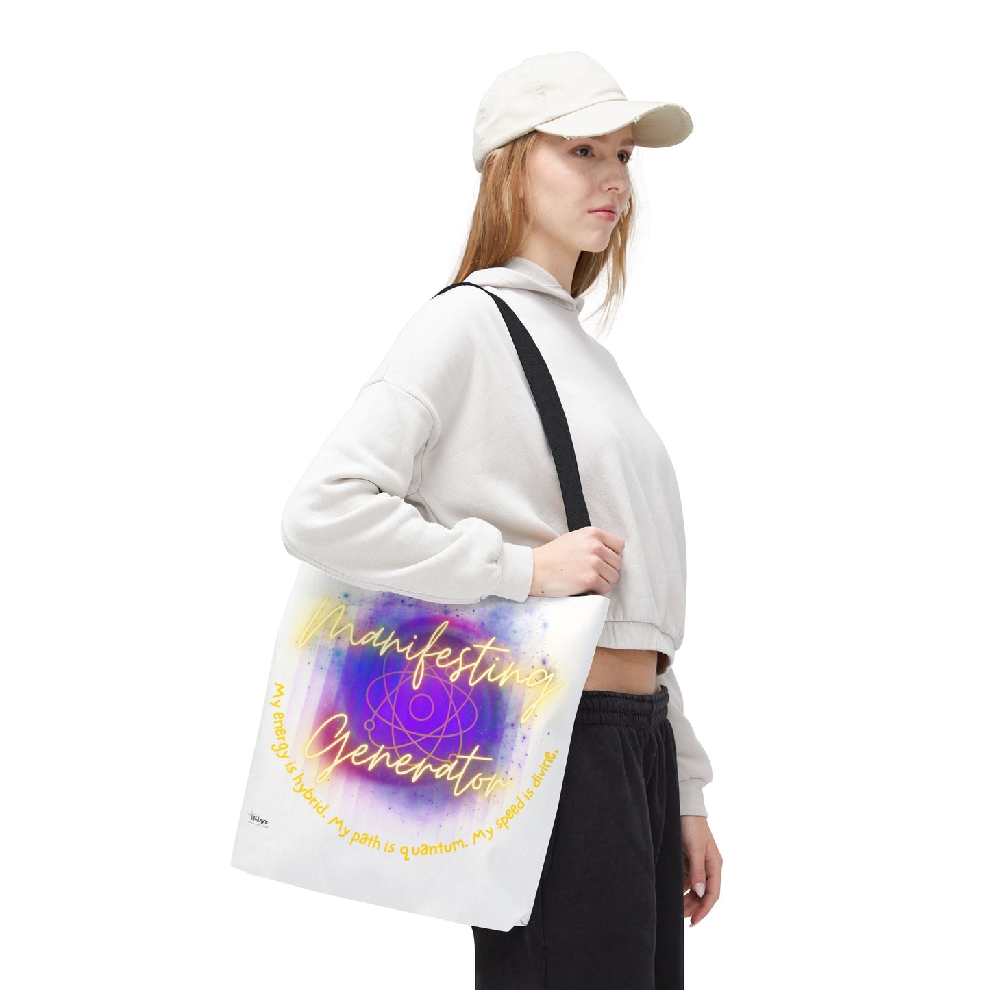 ⚡️ Manifesting Generator Tote – Quantum by Design⚡️ Your path isn’t linear, it’s electric. This tote celebrates the sacred chaos that makes you unstoppable.