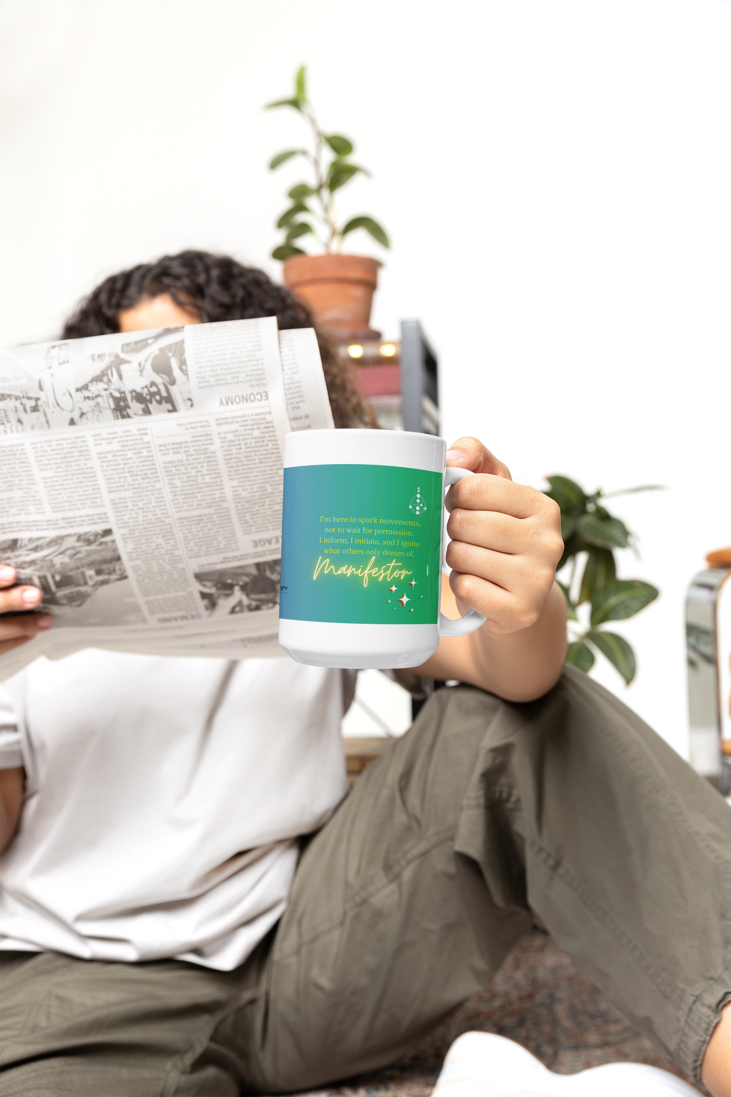 Inspiration Mug for Manifestors š¬ Made for the initiators who spark revolutions with a single idea. Sip with intention.
