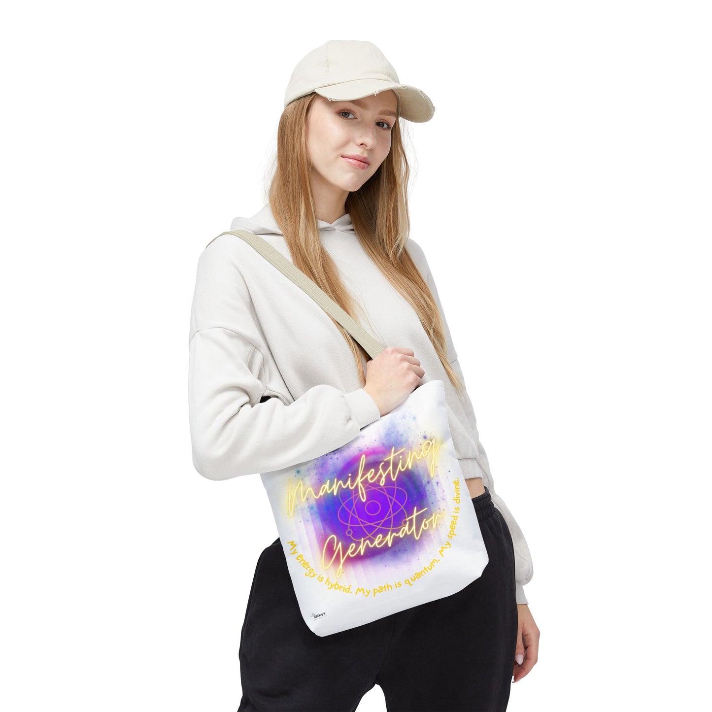 ⚡️ Manifesting Generator Tote – Quantum by Design⚡️ Your path isn’t linear, it’s electric. This tote celebrates the sacred chaos that makes you unstoppable.