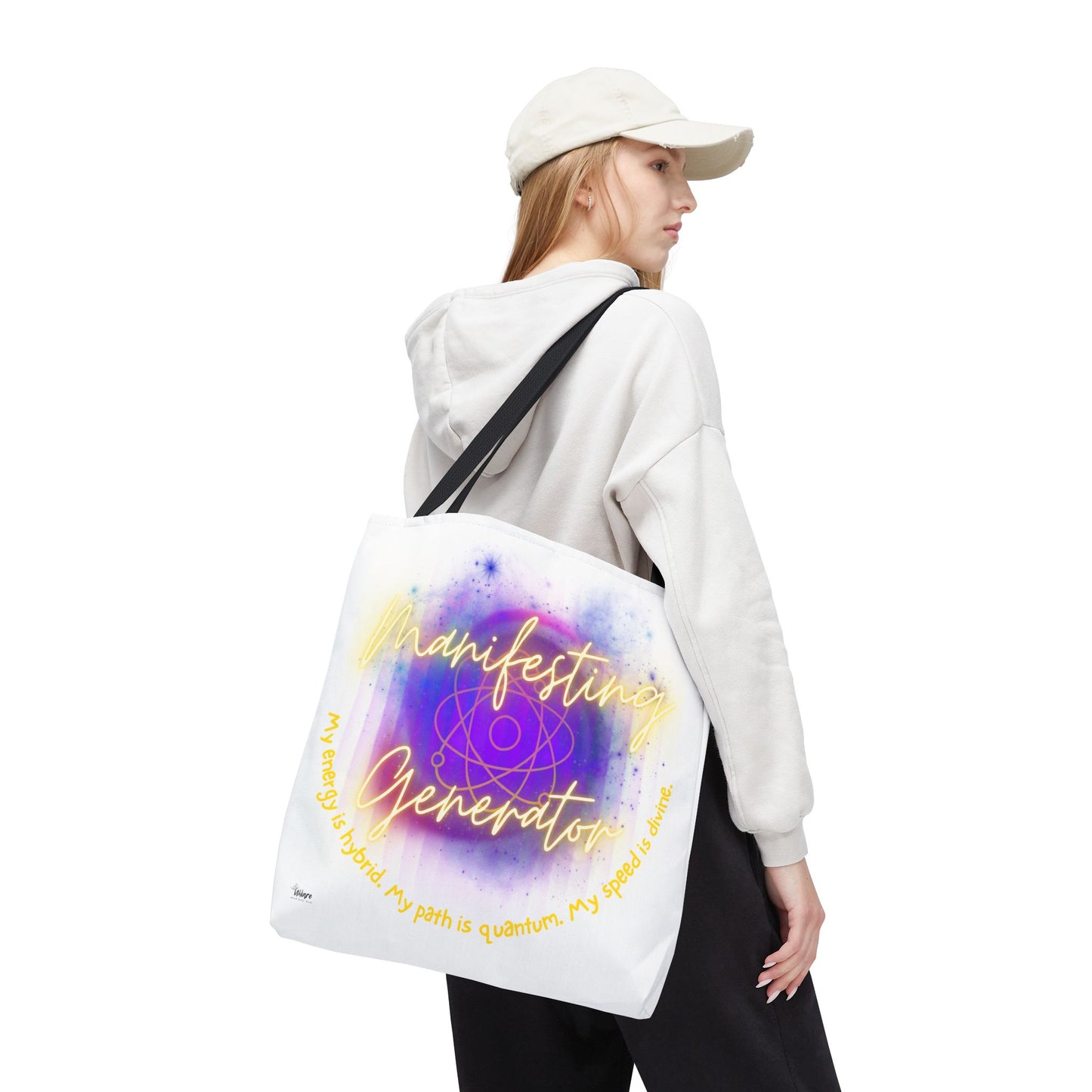 ⚡️ Manifesting Generator Tote – Quantum by Design⚡️ Your path isn’t linear, it’s electric. This tote celebrates the sacred chaos that makes you unstoppable.