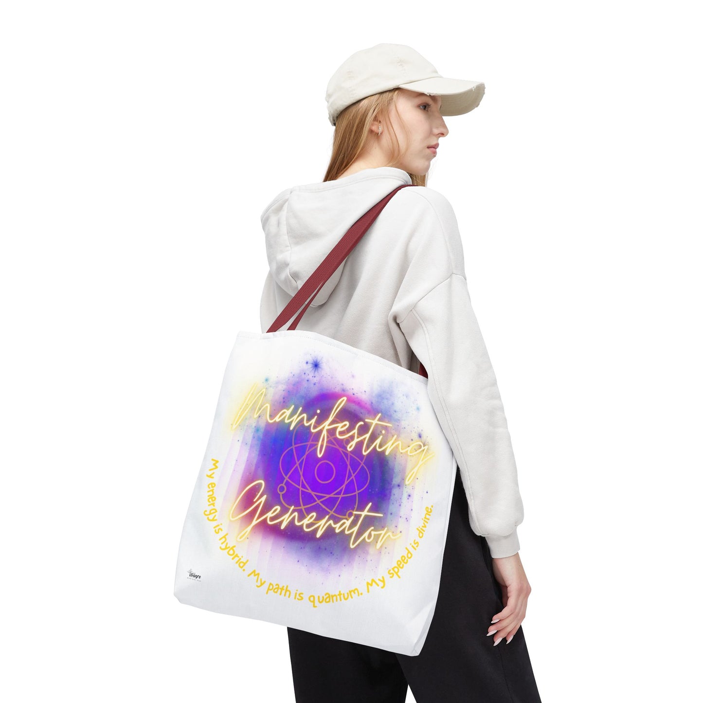 ⚡️ Manifesting Generator Tote – Quantum by Design⚡️ Your path isn’t linear, it’s electric. This tote celebrates the sacred chaos that makes you unstoppable.