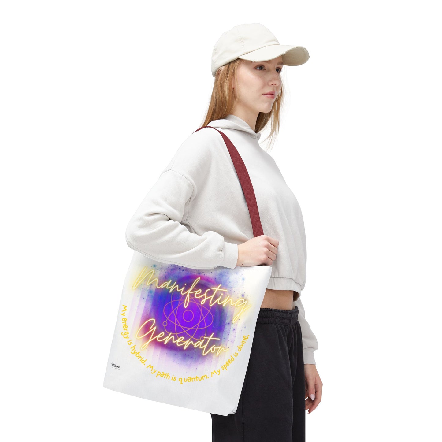 ⚡️ Manifesting Generator Tote – Quantum by Design⚡️ Your path isn’t linear, it’s electric. This tote celebrates the sacred chaos that makes you unstoppable.