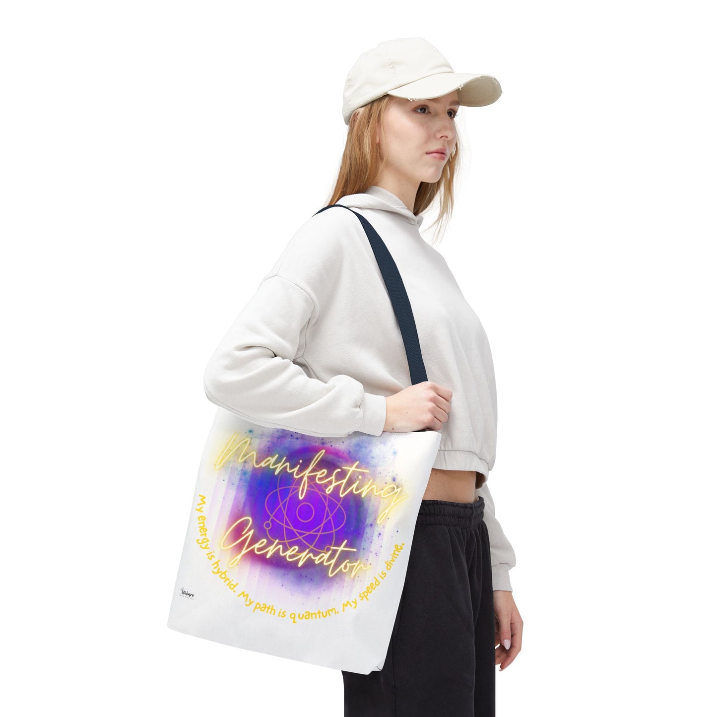 ⚡️ Manifesting Generator Tote – Quantum by Design⚡️ Your path isn’t linear, it’s electric. This tote celebrates the sacred chaos that makes you unstoppable.