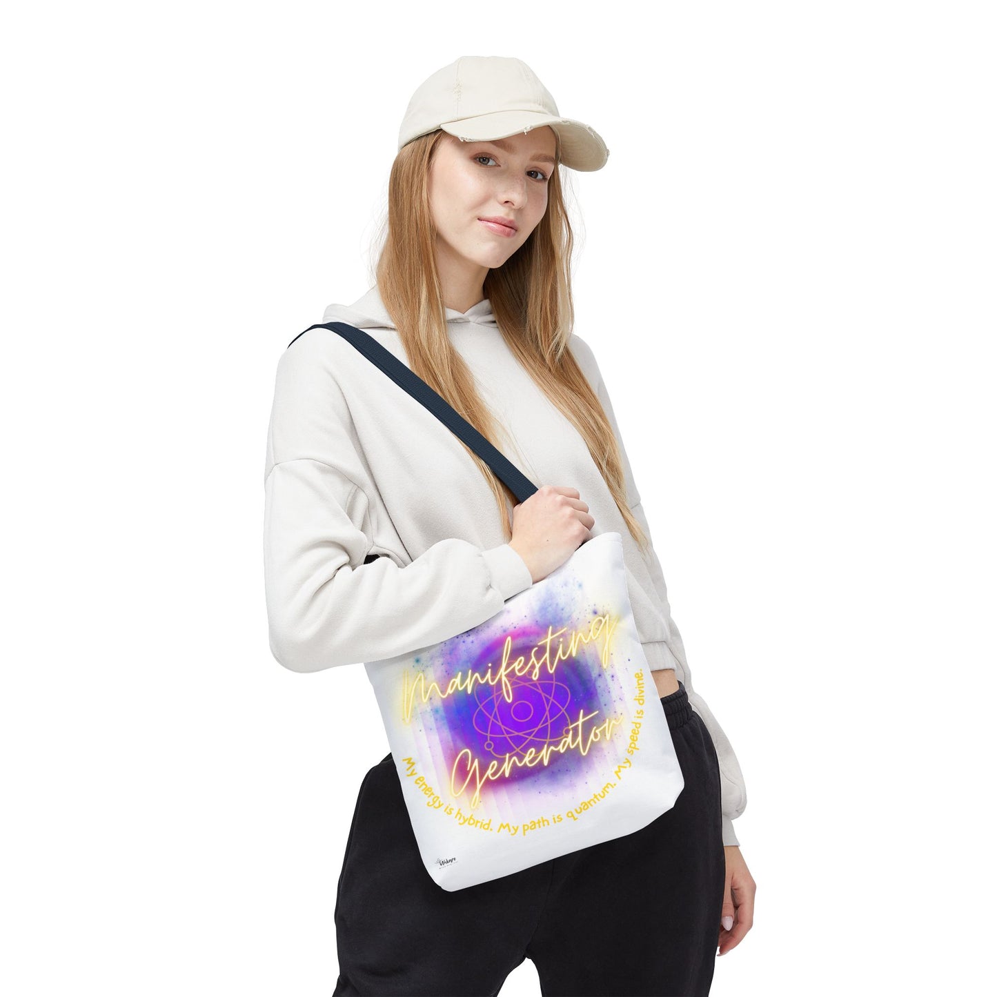⚡️ Manifesting Generator Tote – Quantum by Design⚡️ Your path isn’t linear, it’s electric. This tote celebrates the sacred chaos that makes you unstoppable.
