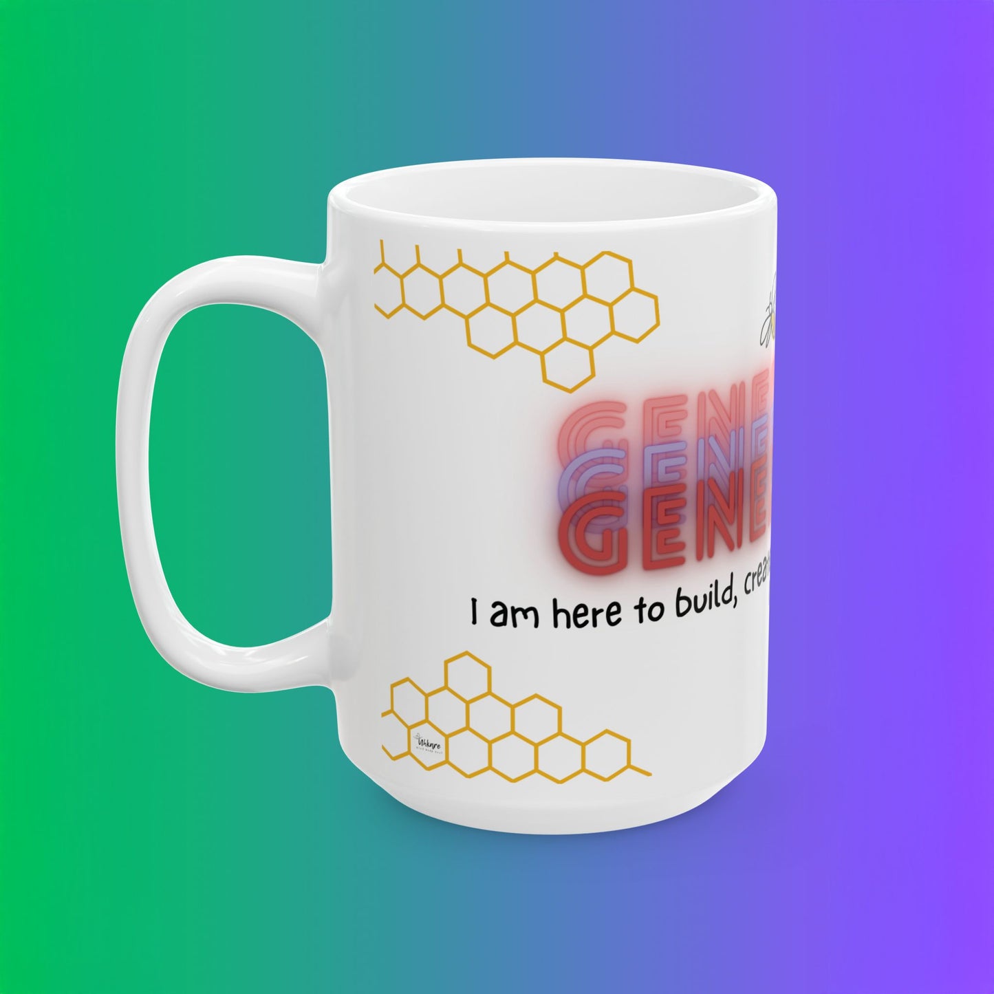 🌟 For the Generator Who Lights Up the World 🌟 For the steady soul whose energy fuels the planet. This mug honors your sacred spark and inner glow.