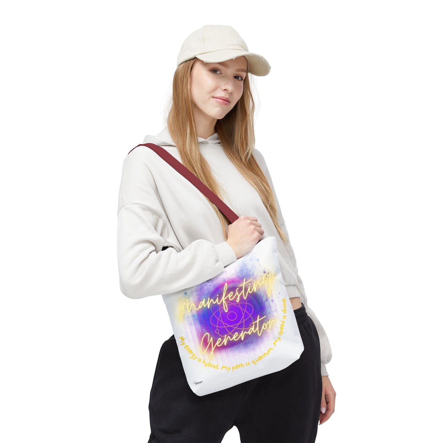 ⚡️ Manifesting Generator Tote – Quantum by Design⚡️ Your path isn’t linear, it’s electric. This tote celebrates the sacred chaos that makes you unstoppable.